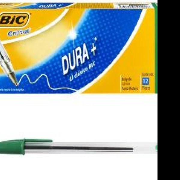 BOLIGRAFO CRISTAL PREC. S BIC 0.7MM VDE. CJ.C121 BOL.18